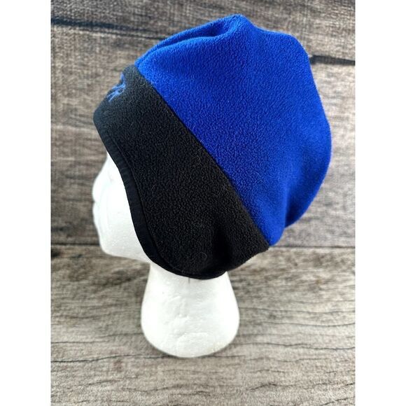 Outdoor Research Wind Stopper Gore Fleece Hat Size Medium Blue Black Beanie - Picture 2 of 7